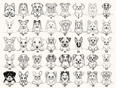 Personalised Dog Baby Grow With Custom Pet Portrait Design