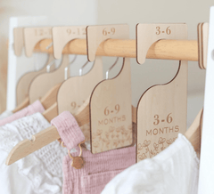 Wildflowers Baby Clothes Size Dividers (Double sided) - Baby Pandas