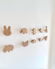 Animals Themed Nursery Wall Hooks