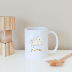 Personalised Boho Elephant Mug