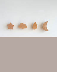 Weather Themed Nursery Wall Hooks