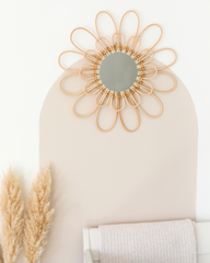 Daisy Rattan Mirror