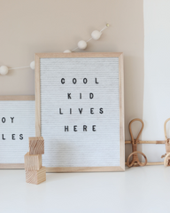 Felt Letter Board 30x40cm