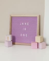 Felt Letter Board 25x25cm