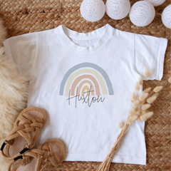 Personalised Rainbow T-Shirt