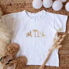 Personalised Safari Animals T-Shirt