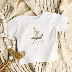 Personalised Stacking Animals T-Shirt