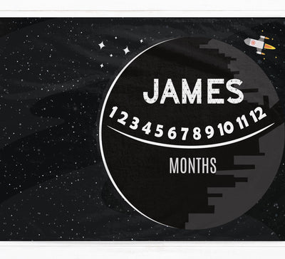 Galaxy Milestone Blanket